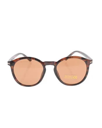 Ochelari de soare cu design rotund si protectie UV400