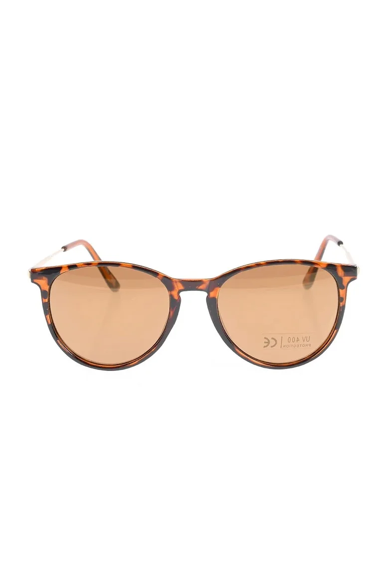 Ochelari de soare clasici cu model animal print si protectie UV400