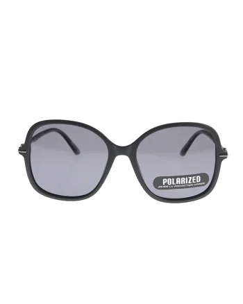 Ochelari de soare eleganti cu design rotund si accente metalice