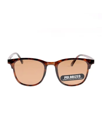 Ochelari de soare eleganti maro cu lentile polarizate