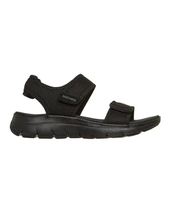 Sandale cu velcro Summits Cute Mark, Negru