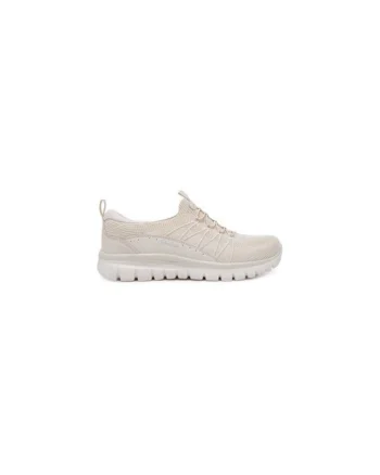 Pantofi sport dama  304739910, Textil, Alb, Alb