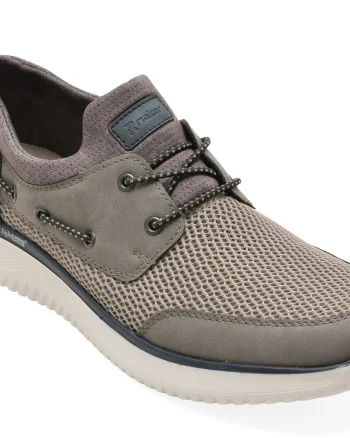 Pantofi sport RIEKER gri, B9643, din material textil