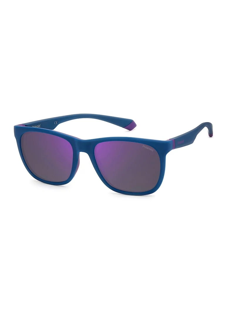 Ochelari de soare unisex, cu lentile polarizate, Albastru deschis