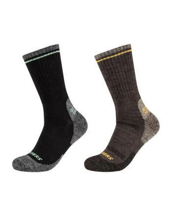 Sosete,  2PPK Men Trail Wool Socks SK41104-8997, Negru,