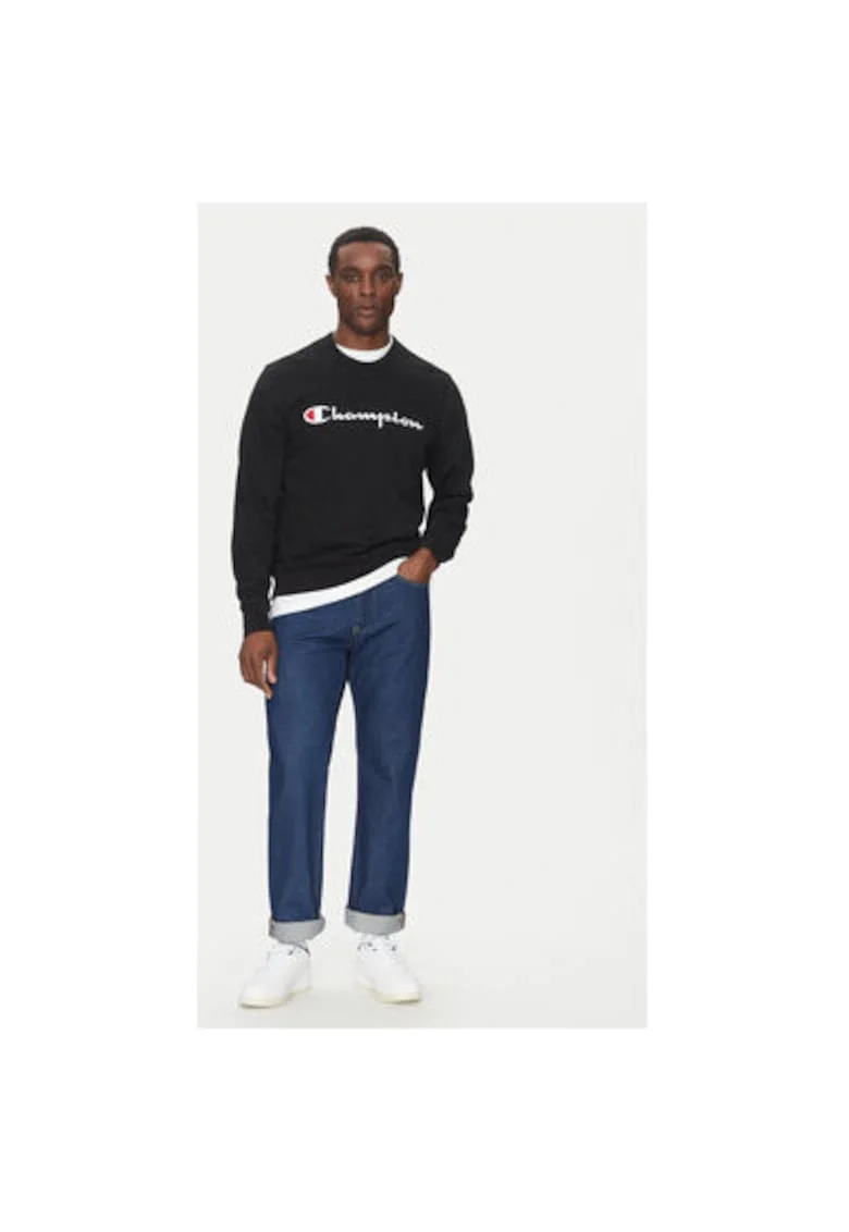 Bluza barbati  220727, Bumbac/Poliester, S INTL, Negru