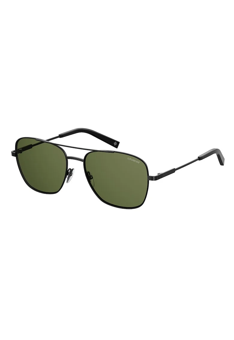 Ochelari de soare unisex cu lentile polarizatefwqd, Negru