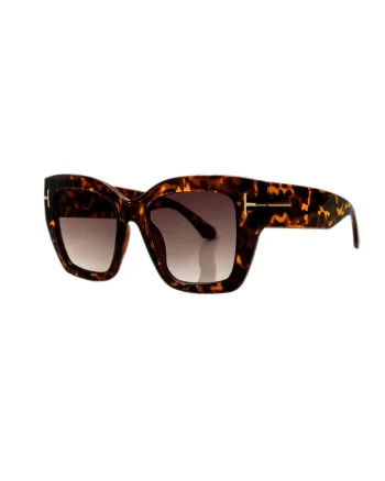 Ochelari de soare butterfly cu lentile degrade, Maro inchis
