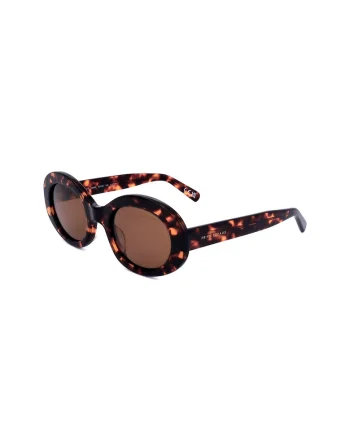 Ochelari de soare cu model animal print, Maro/Bej