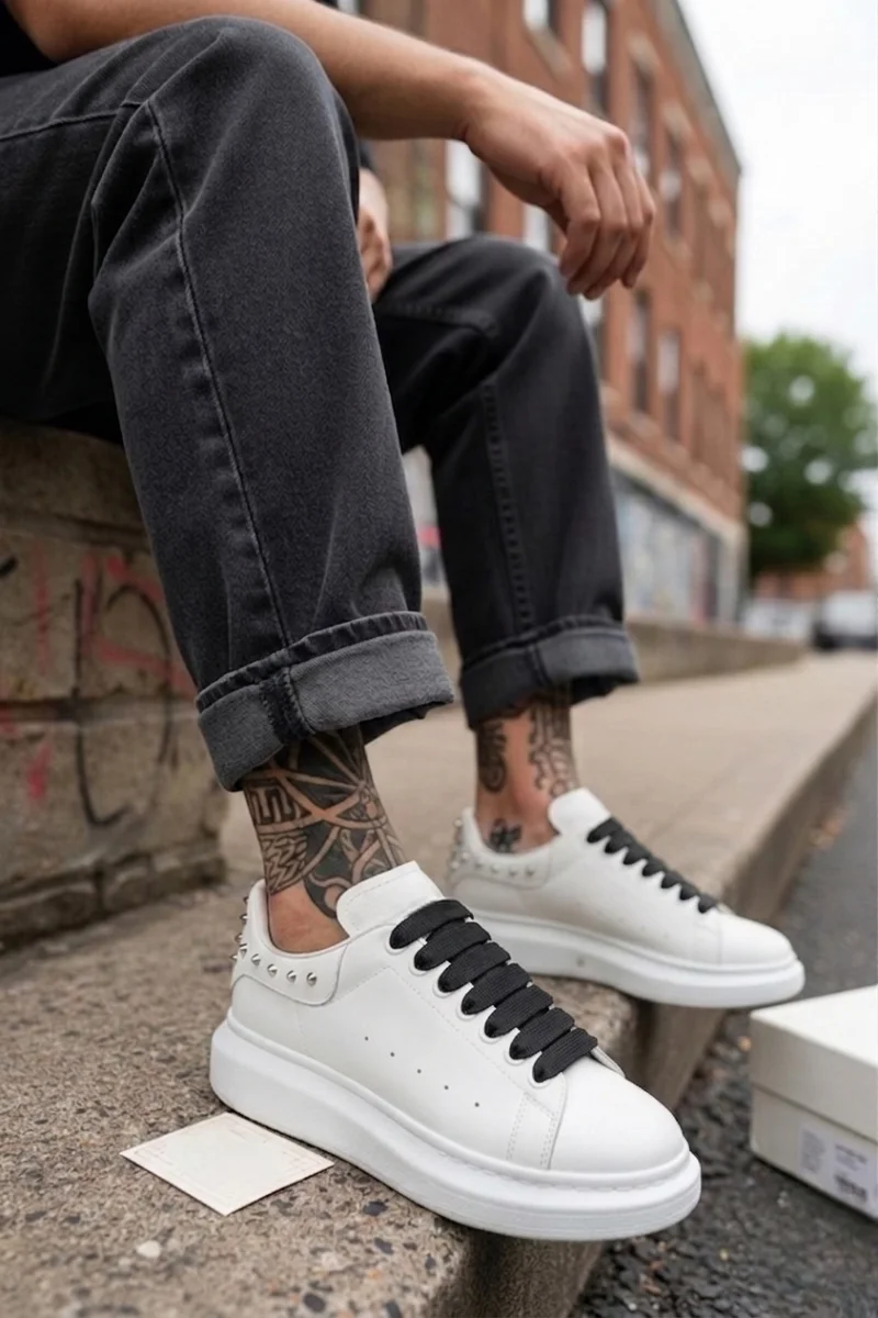 Adidasi barbati casual   albi 6626