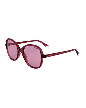 Ochelari de soare butterfly cu lentile polarizate, Rosu inchis