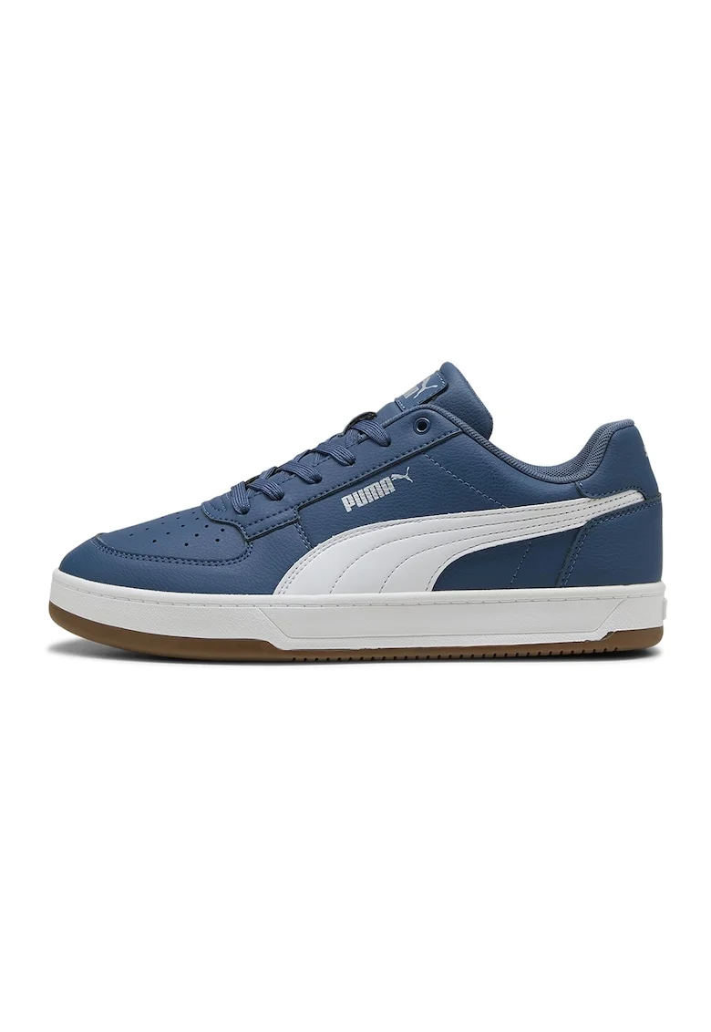 Pantofi sport Caven 2.0 de piele ecologica, Alb/Albastru prafuit