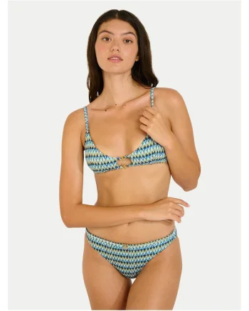 Top de bikini  verde, Verde