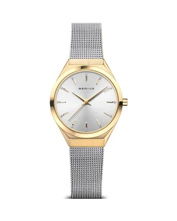 Ceas de dama  Quartz, 29mm, 3ATM, Argintiu