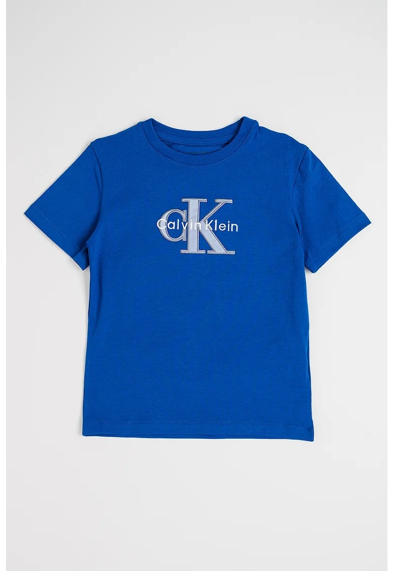 Tricou cu imprimeu logo, Albastru royal