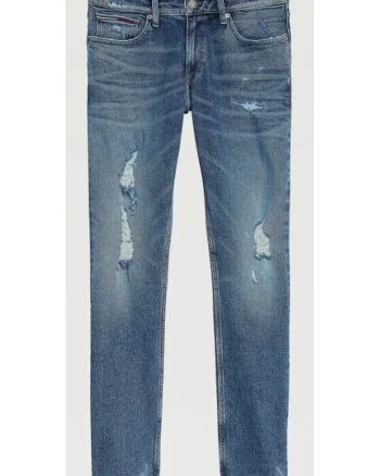 Pantaloni barbati,  Bumbac, Albastru2