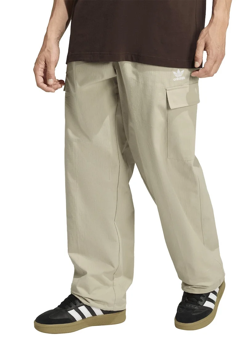 Pantaloni de trening lejeri cargo Essential, Maro nisip