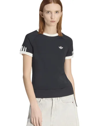 Tricou slim fit 2 in 1, Negru