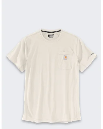 Tricou barbati  Force, croiala lejera, tehnologie FastDry, culoare bej, bumbac