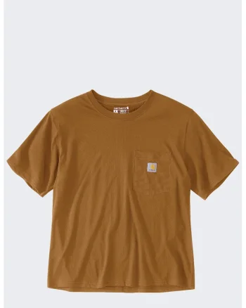 Tricou barbati  usor, maro,