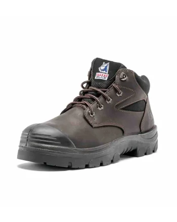 Pantofi Steel Blue, Whyalla, Piele, Maro Masura, Maro