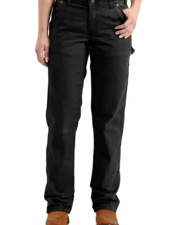 Pantaloni dama,  Bumbac, Negru,