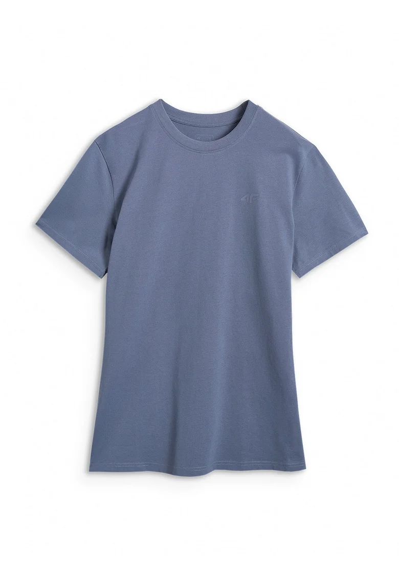 Tricou Regular Fit  Bumbac Denim, S-XXL, Sportstyle, Bleumarin