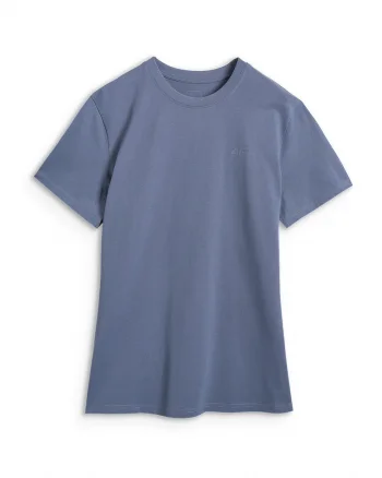 Tricou Regular Fit  Bumbac Denim, S-XXL, Sportstyle, Bleumarin