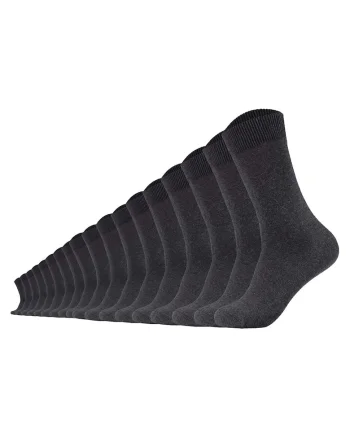 Set de sosete lungi unisex - 18 perechi, Gri