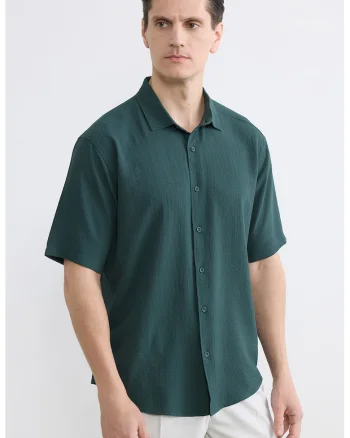Camasa cu maneci scurte, Verde englez