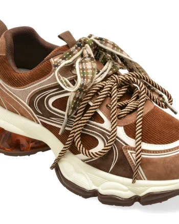 Pantofi sport GRYXX maro, 6130, din material textil