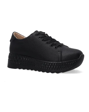Pantofi sport din piele naturala texturata