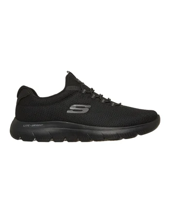 Pantofi sport low-cut din material textil Corlen, Negru