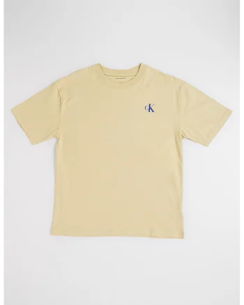 Tricou din bumbac organic cu imprimeu pe partea din spate Bridge, Verde masliniu