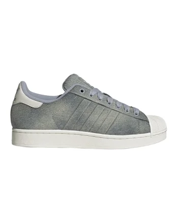 Pantofi sport Superstar II din piele, Albastru inchis/Verde pal/Alb murdar
