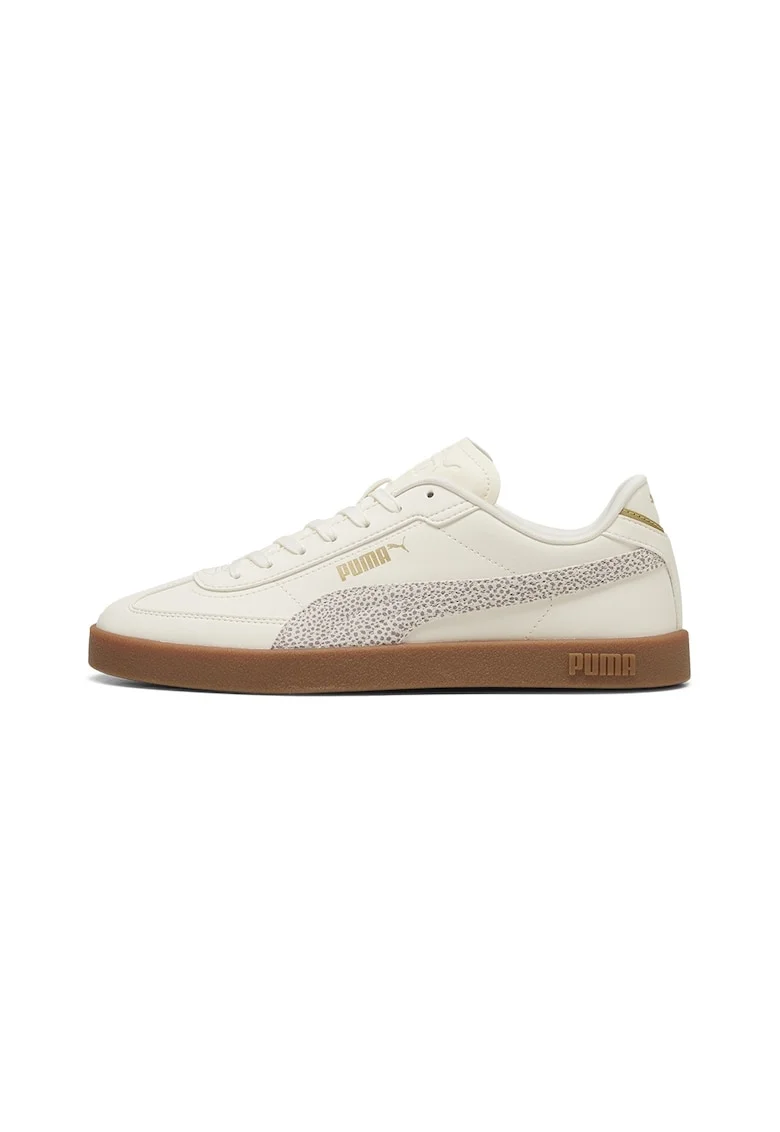 Pantofi sport Club II Era Topcat de piele ecologica, Alb fildes/Caramel/Roz prafuit