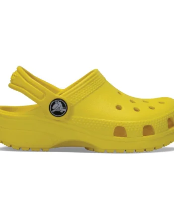 Saboți Crocs Classic Toddlers New clog Galben - Lemon