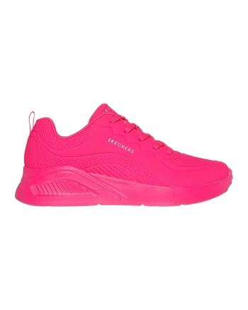 Pantofi sport cu model uni Uno Lite, Fucsia