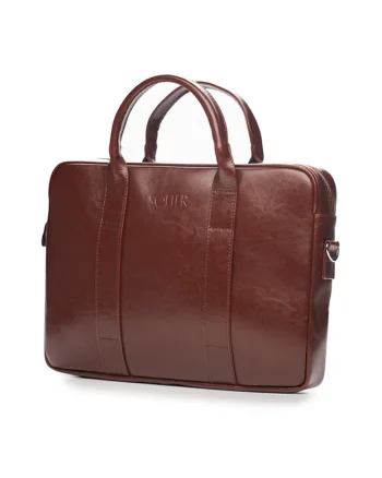 Geanta barbateasca din piele pentru laptop  SL20 Edinburgh