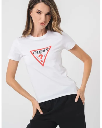 Tricou slim fit cu imprimeu logo Iconic, Rosu/Alb/Negru