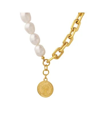 Colier Pearl Destiny Gold
