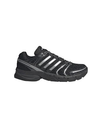 adidas  Pantofi sport cu insertii din plasa Adistar Control 5, Negru/Argintiu