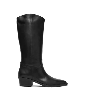 Cizme dama  Kelsey 5810-001-20, piele naturala, negru,