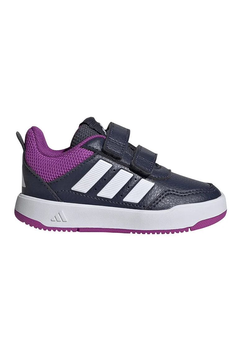 Pantofi sport Tensaur Sport 3.0 de piele ecologica cu velcro, Mov inchis/Alb optic