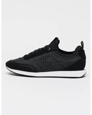 Pantofi sport low cut Retro, Negru