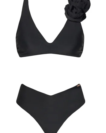 Costum de baie dama,  negru, 82% poliamida, 18% elastan, Negru