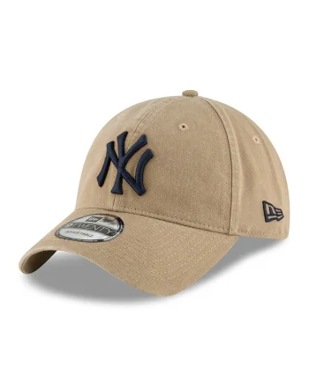 Sapca New York Yankees MLB Core Classic 9TWENTY, Albastru ultramarin/Bej inchis