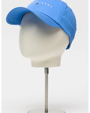 Sapca de bumbac cu logo, Albastru pastel