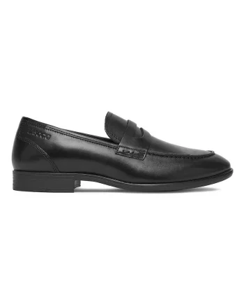 Mocasini barbati,  piele naturala, Negru