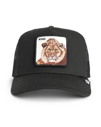 Sapca unisex cu broderie, Negru/Maro/Galben
